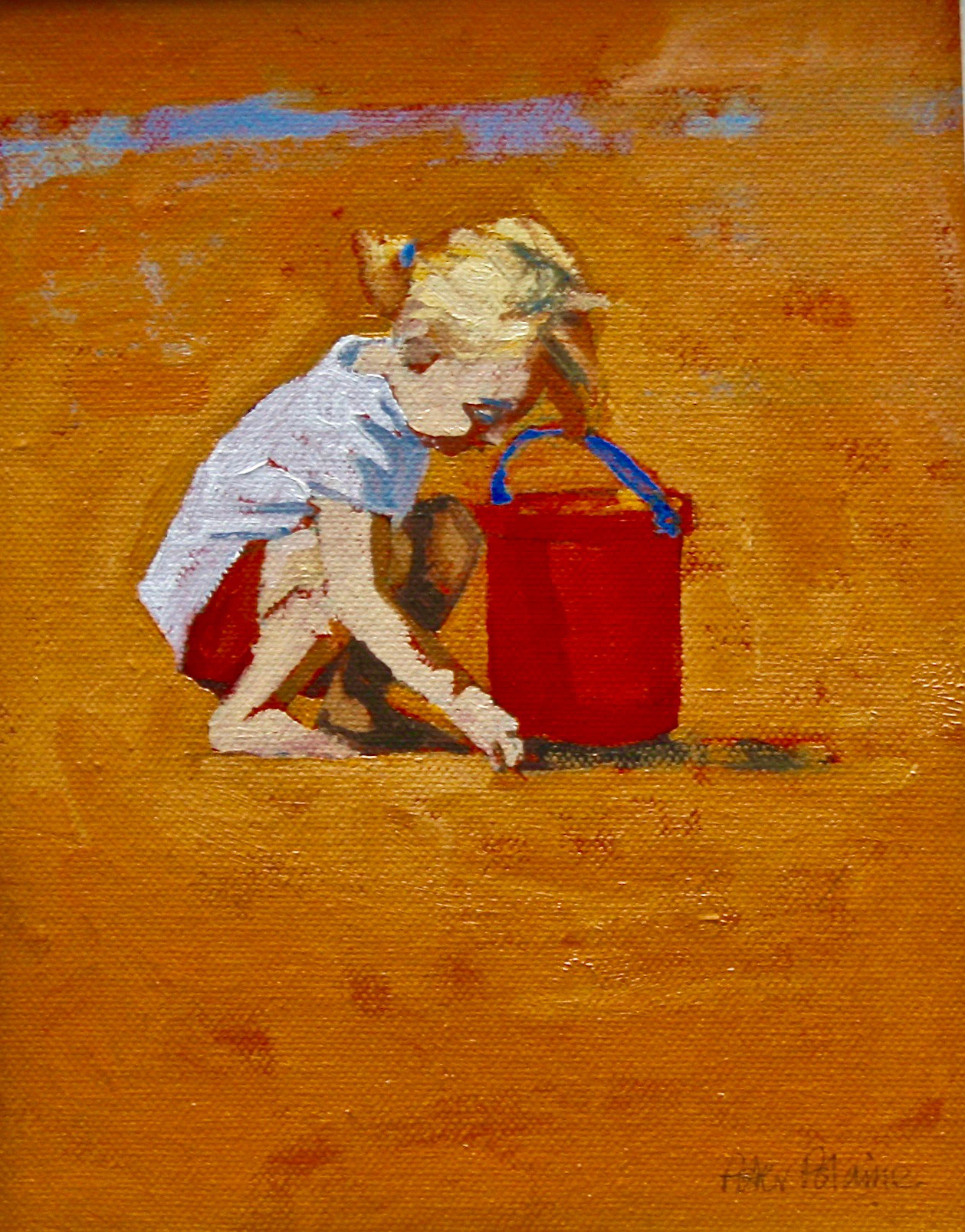 Girl With Bucket