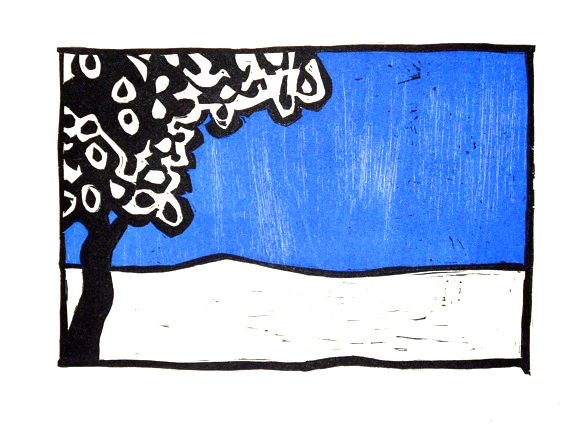 Cherry Blossom at Sunset